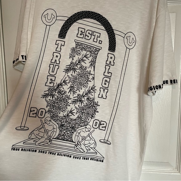 True Religion Mens Sz 3XL Graphic Tee Tshirt - Picture 3 of 10